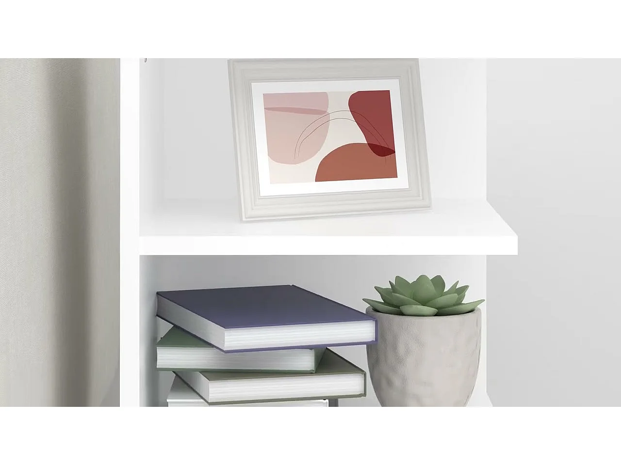 Armoire latérale Blanc 35x35x55 cm Aggloméré