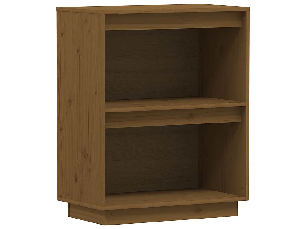 Armoire console Marron miel 60x34x75 cm Bois de pin solide