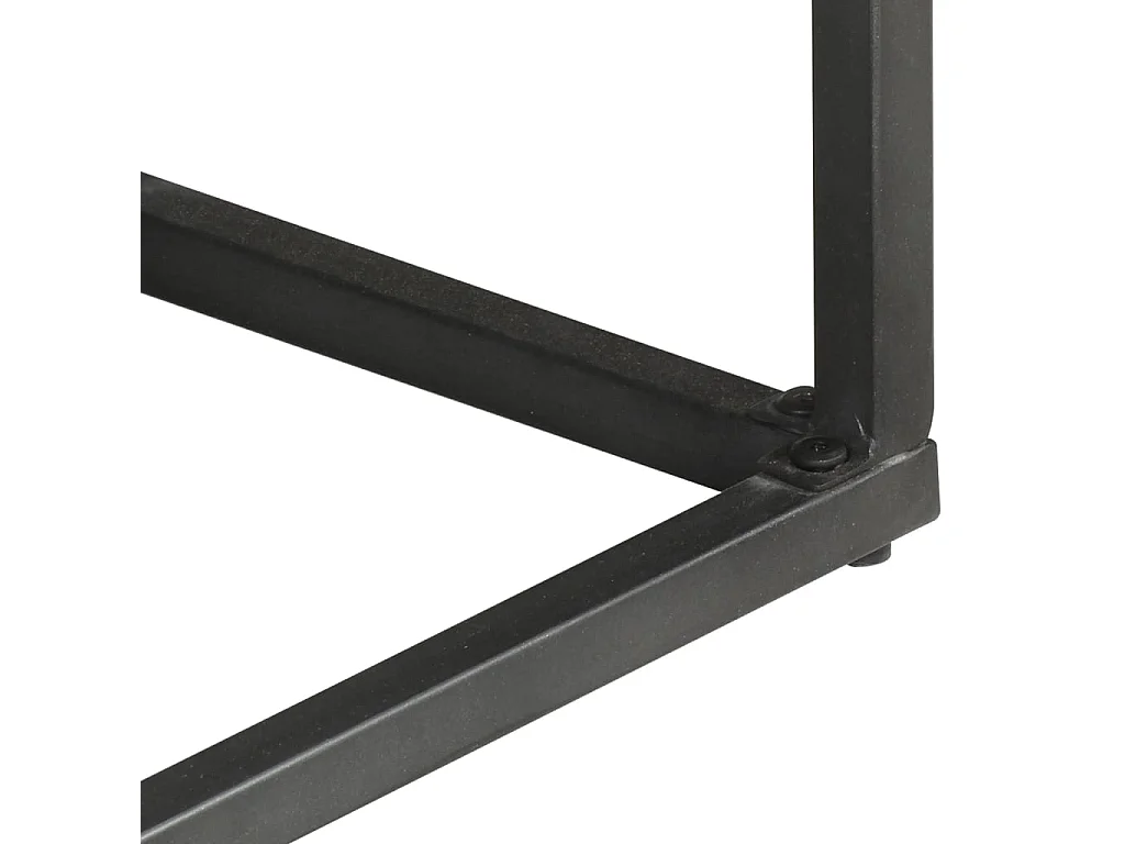 Buffet Gris 100x30x70 cm Bois d'acacia massif