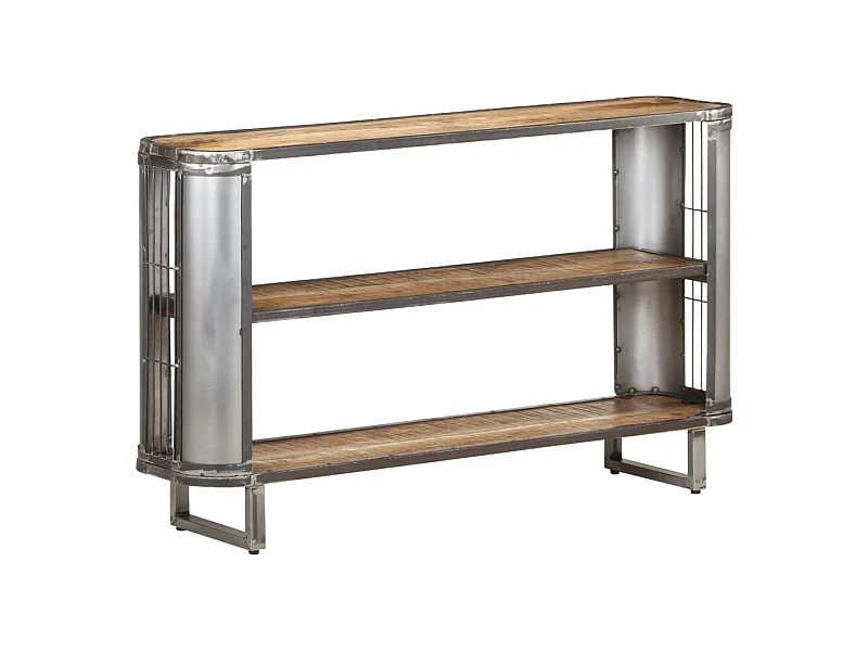 Aparador 120x30x73 cm madeira de mangueira maciça