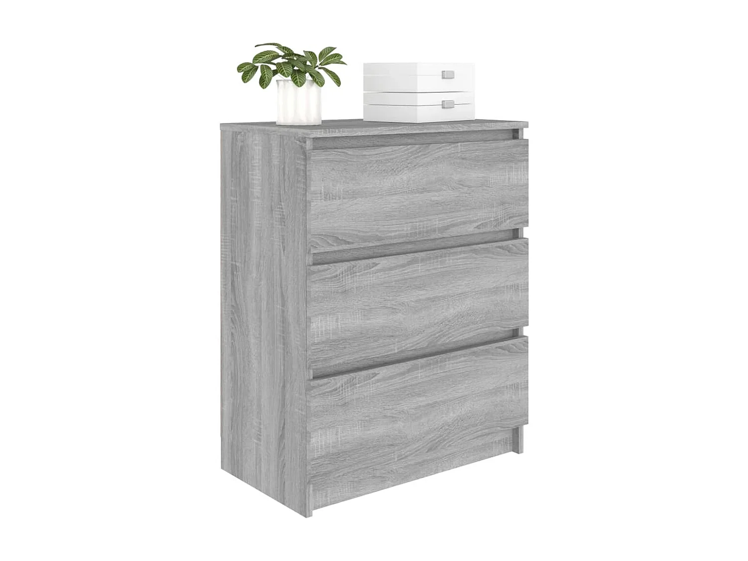 Buffet Sonoma gris 60x35x76 cm Bois d'ingénierie