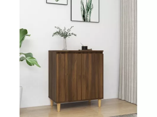 Kauf Unique Sideboard Braun Eichen-Optik 60x35x70 cm Holzwerkstoff