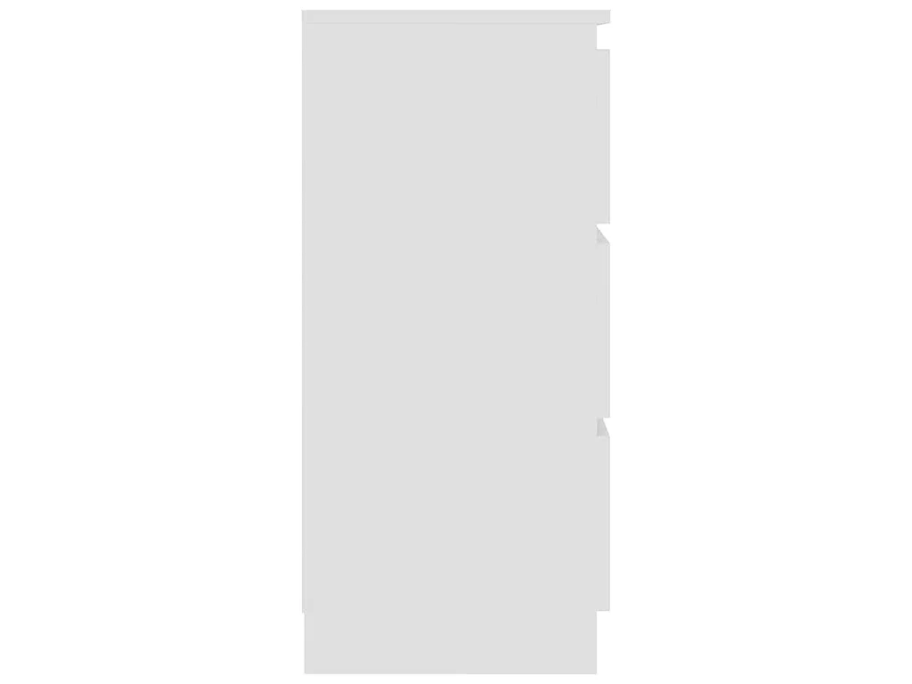 Credenza Bianca 60x35x76 cm in Legno Multistrato