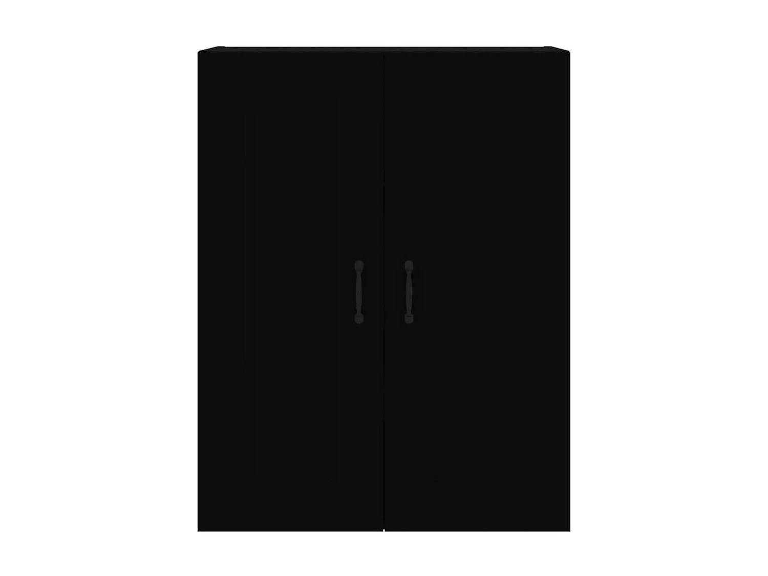 Hängeschrank Schwarz 69,5x32,5x90 cm