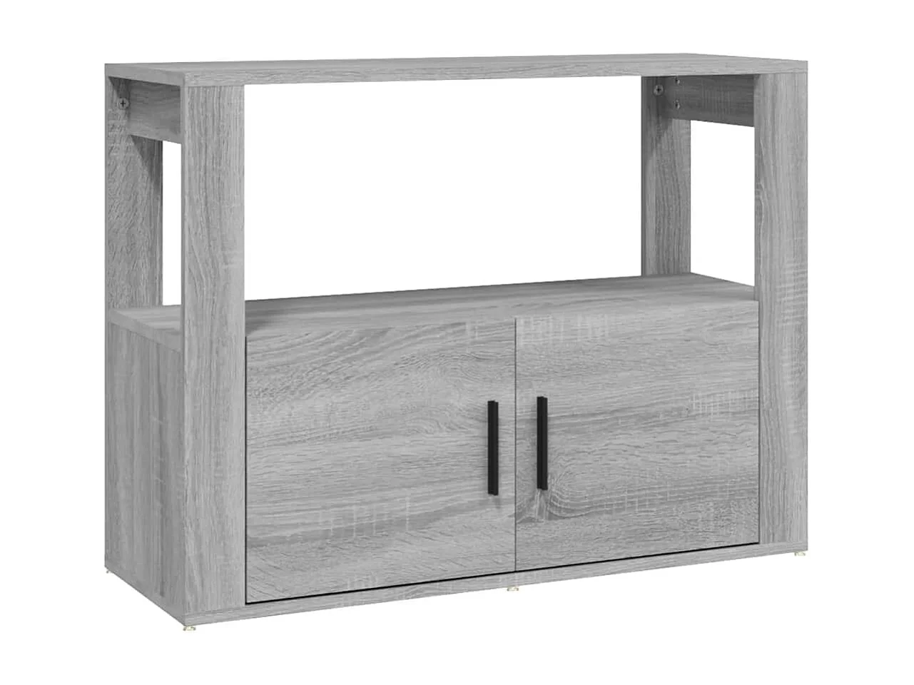 Buffet Sonoma gris 80x30x60 cm Bois d'ingénierie
