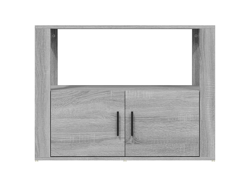 Buffet Sonoma gris 80x30x60 cm Bois d'ingénierie