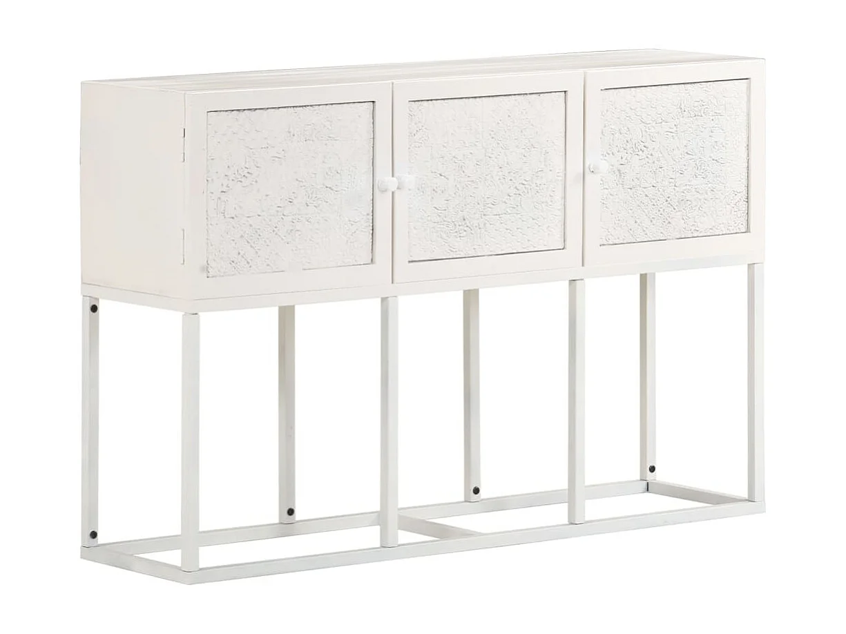 Buffet 115x30x76 cm Bois de manguier massif