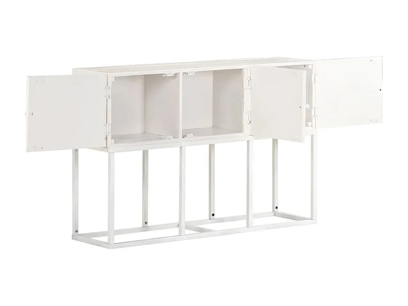 Dressoir 115x30x76 cm massief mangohout