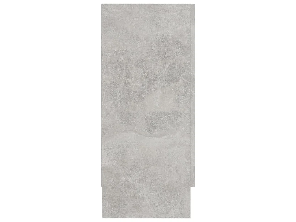 Aparador 120x30,5x70 cm derivados de madeira cinzento cimento