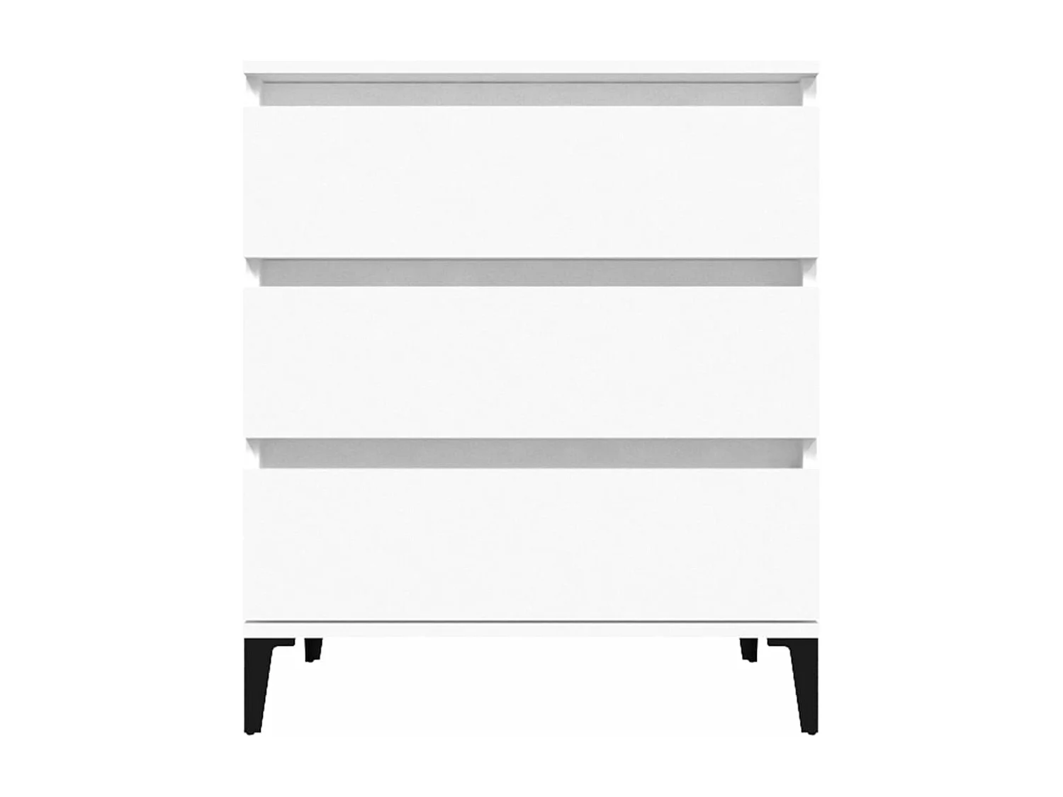 Buffet Blanc 60x35x70 cm Bois d'ingénierie