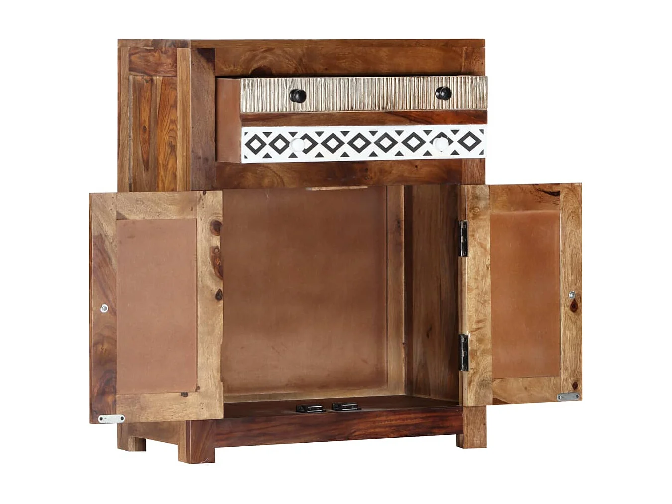 Armoire latérale 60x30x75 cm Bois massif