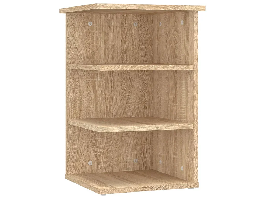 Armoire latérale Chêne sonoma 35x35x55 cm Aggloméré