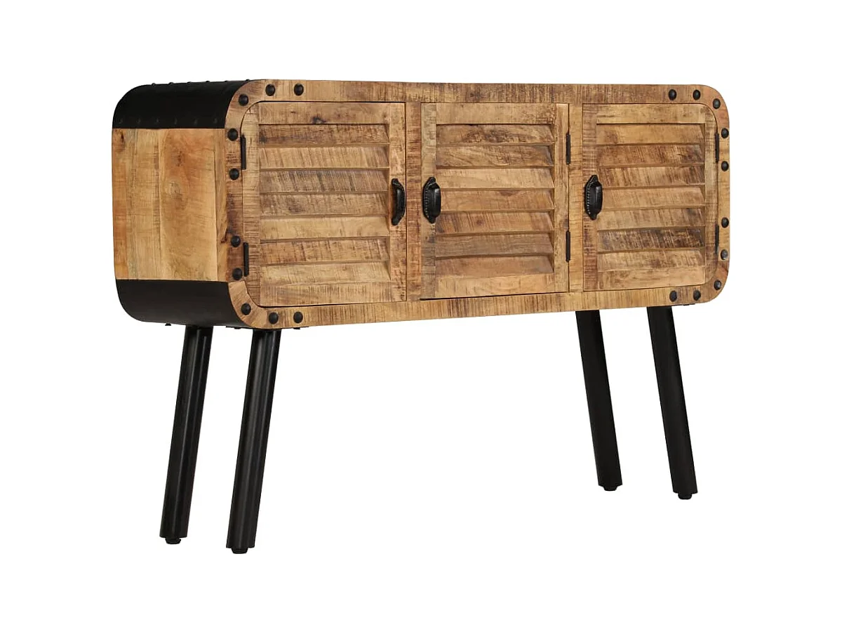 Buffet Bois de manguier massif 120x30x76 cm
