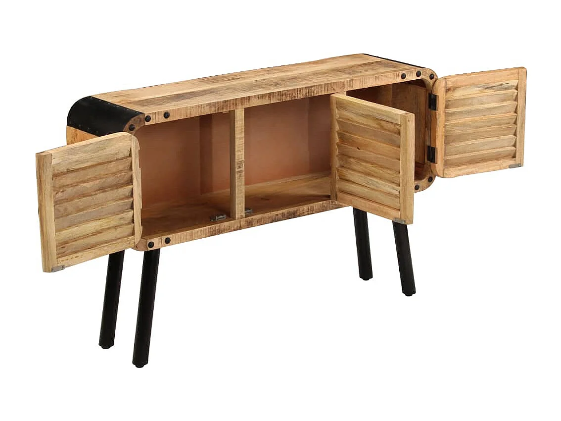 Buffet Bois de manguier massif 120x30x76 cm