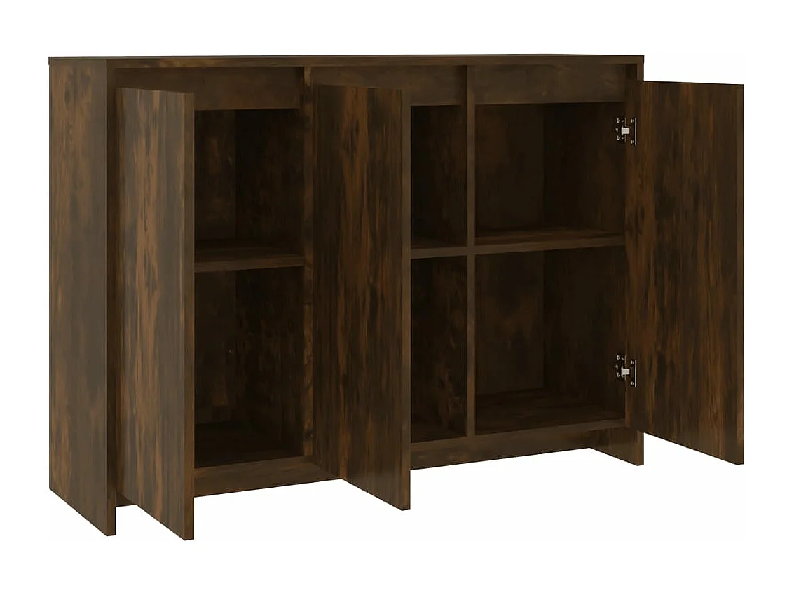 Aparador 102x33x75 cm derivados de madeira carvalho fumado