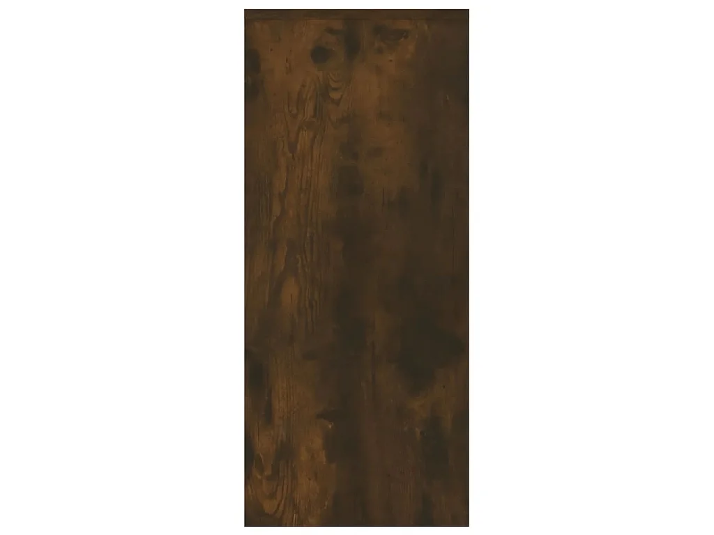 Aparador de madera de ingeniería roble ahumado 102x33x75 cm
