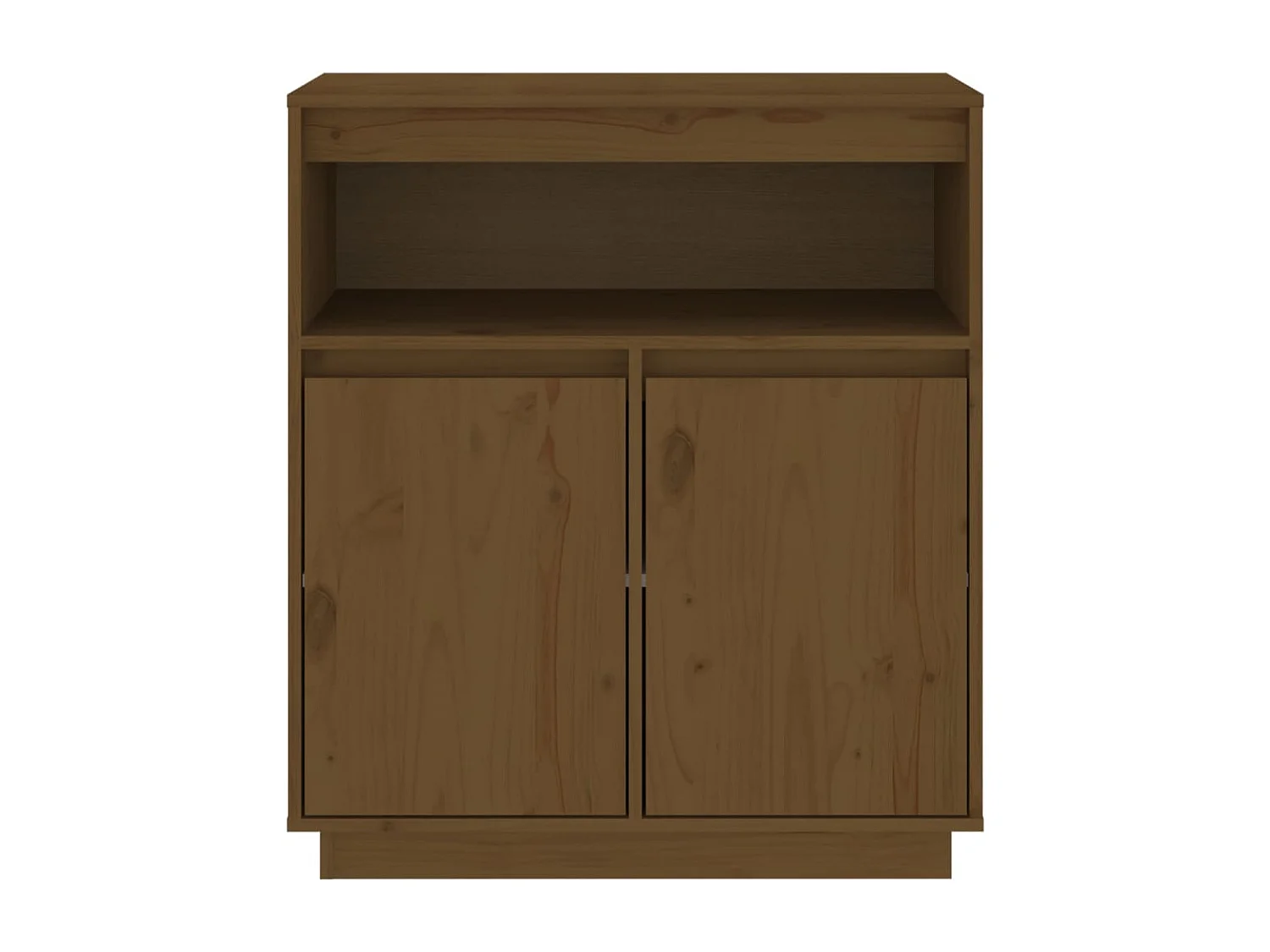 Sideboard Honigbraun 70x34x80 cm Massivholz Kiefer