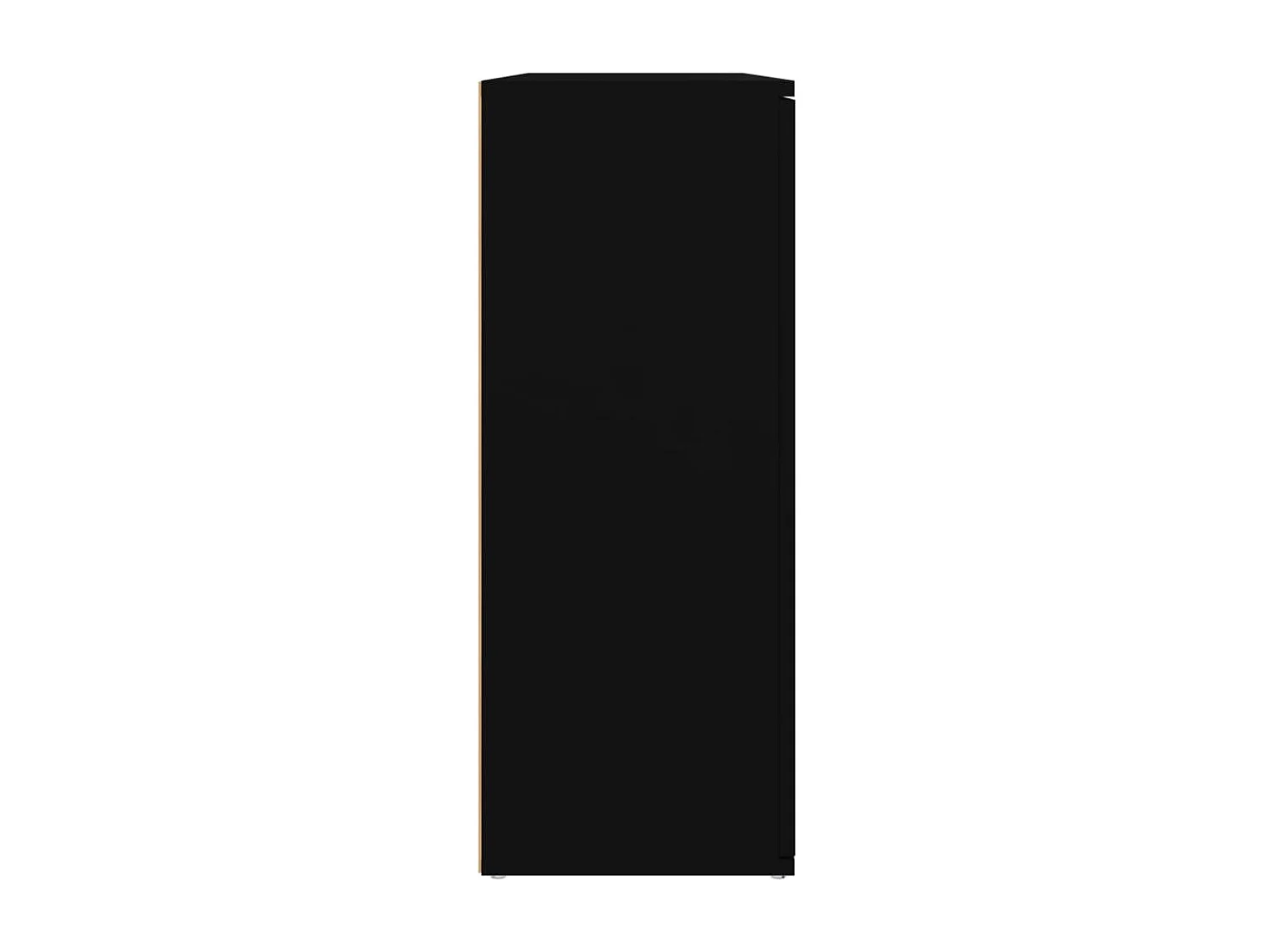 Aparador 91x29,5x75 cm derivados de madeira preto