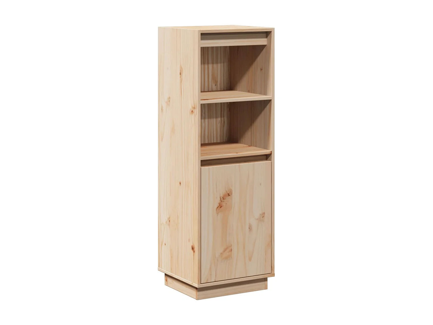 Buffet haut 37x34x110 cm Bois massif de pin