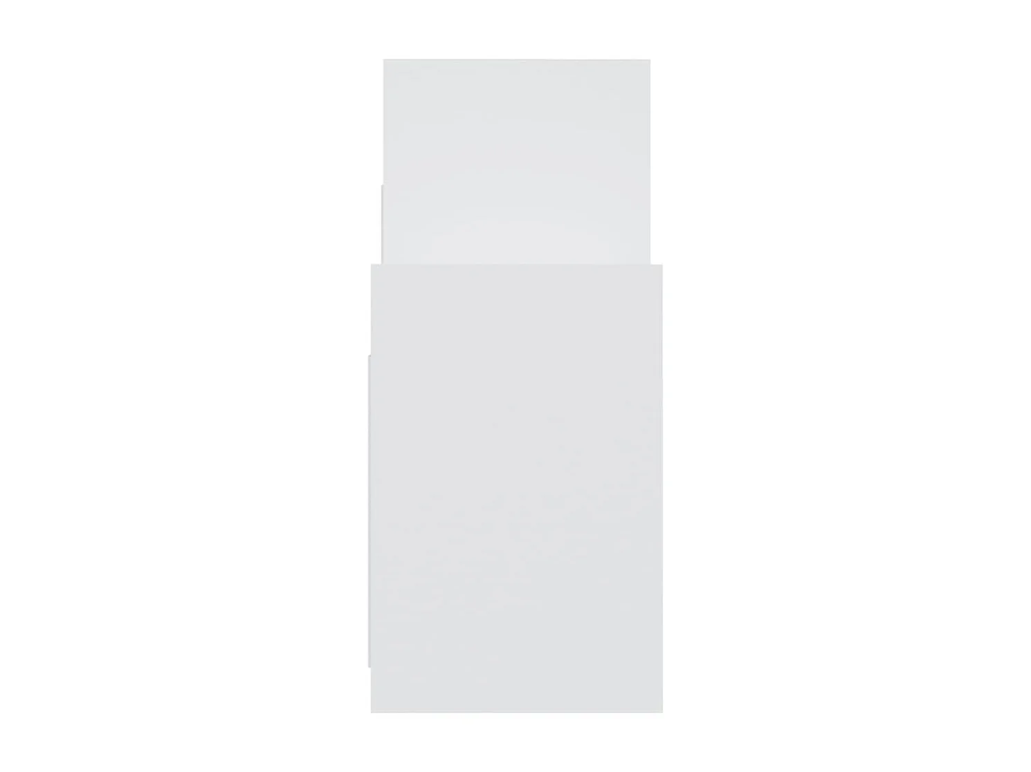 Mobile Bianco 60x26x60 cm in Legno Multistrato