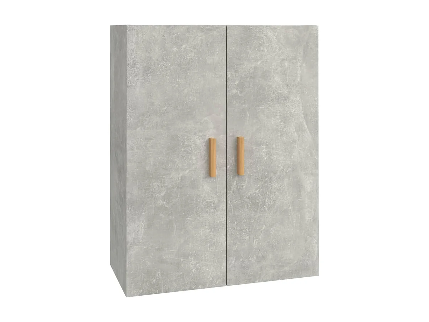 Armoire murale suspendue Gris béton 69,5x34x90 cm
