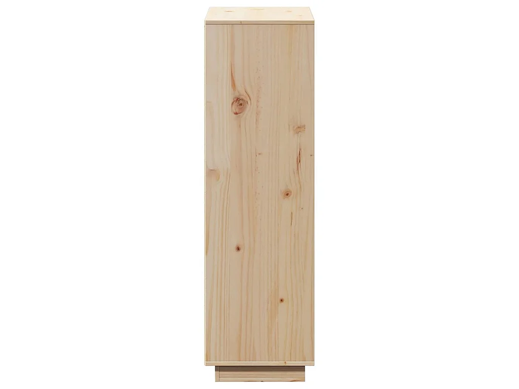 Hoge kast 38x35x117 cm massief grenenhout