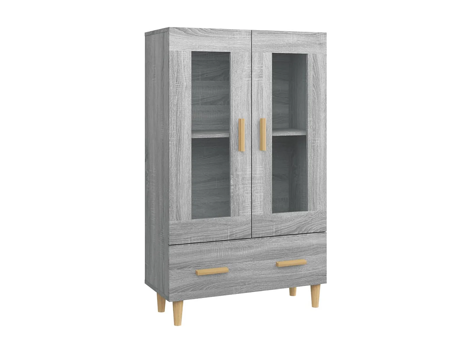 Buffet Sonoma gris 70x31x115 cm Bois d'ingénierie