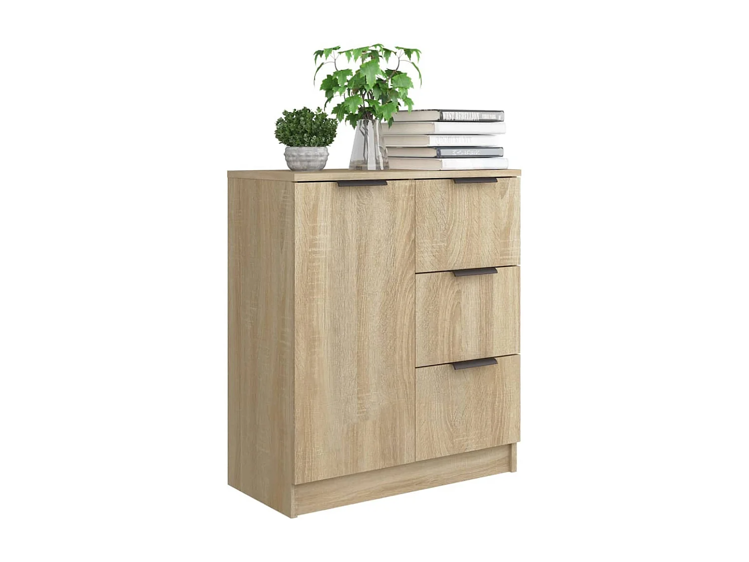 Buffet Chêne sonoma 60x30x70 cm Bois d'ingénierie