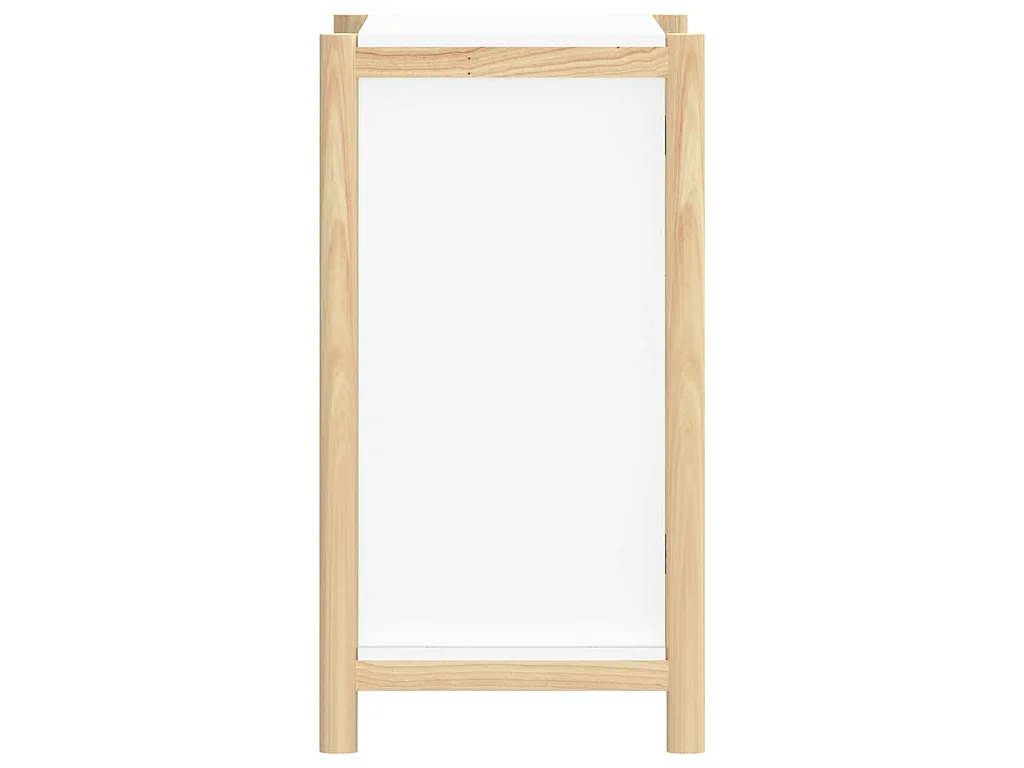 Buffet Blanc 62x38x70 cm Bois d'ingénierie