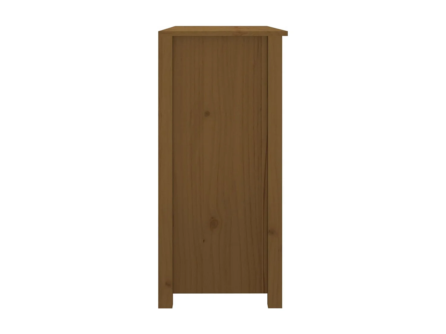 Credenza ambra 100x35x74 cm in Legno Massello di Pino