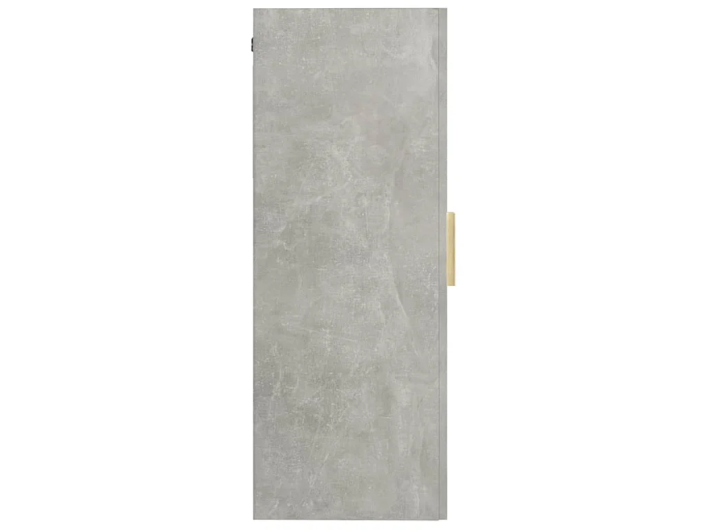 Hängeschrank Betongrau 69,5x34x90 cm