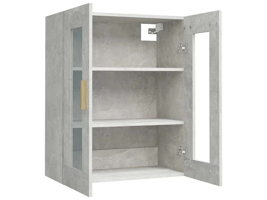 Hängeschrank Betongrau 69,5x34x90 cm