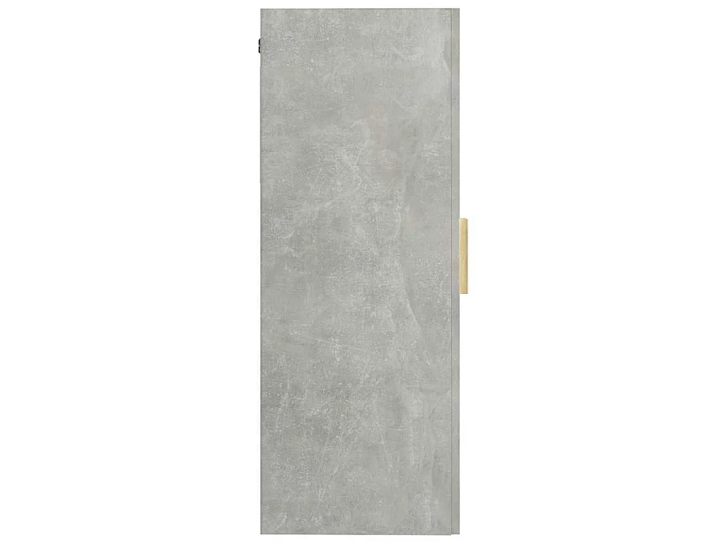 Bovenkast 69,5x34x90 cm betongrijs