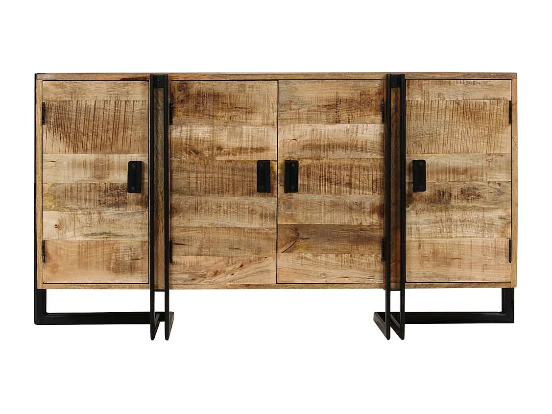 Buffet Bois de manguier massif 150x40x80 cm