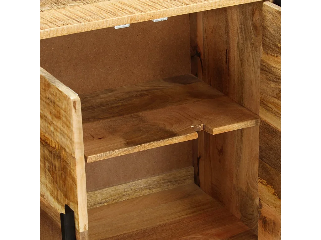 Buffet Bois de manguier massif 150x40x80 cm
