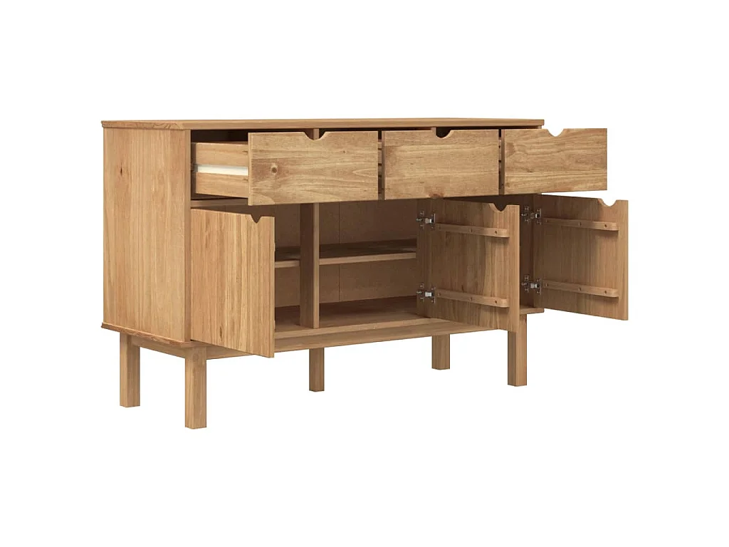 Buffet OTTA 114x43x73,5 cm Bois massif de pin