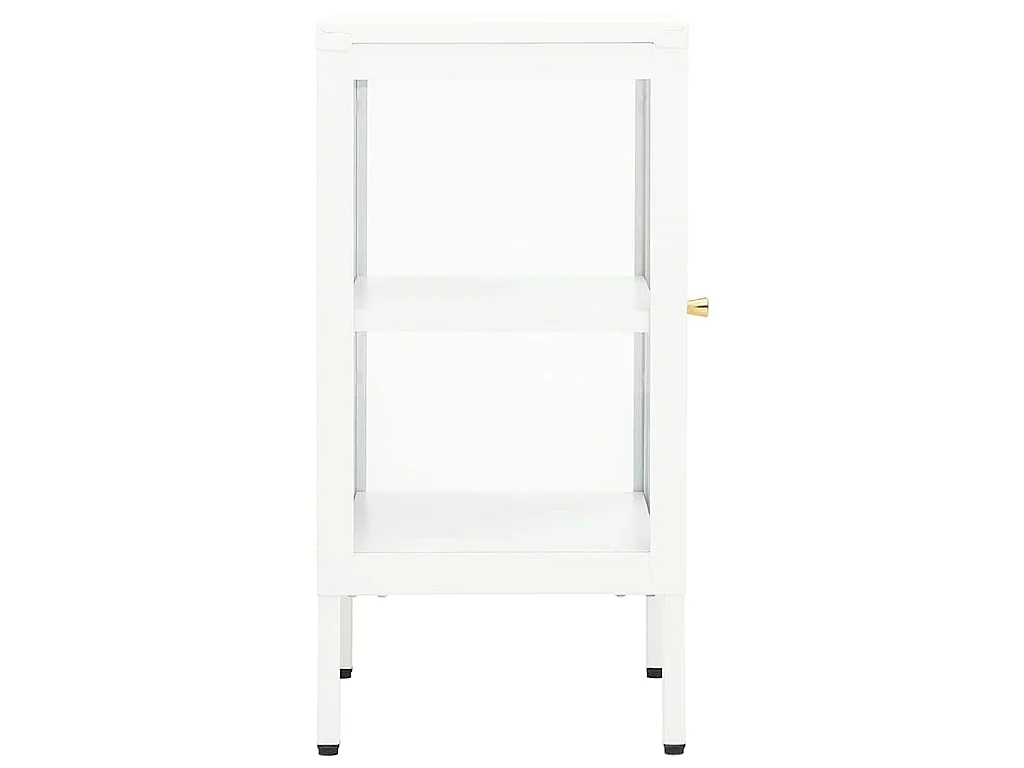 Buffet 38x35x70 cm Métal et verre