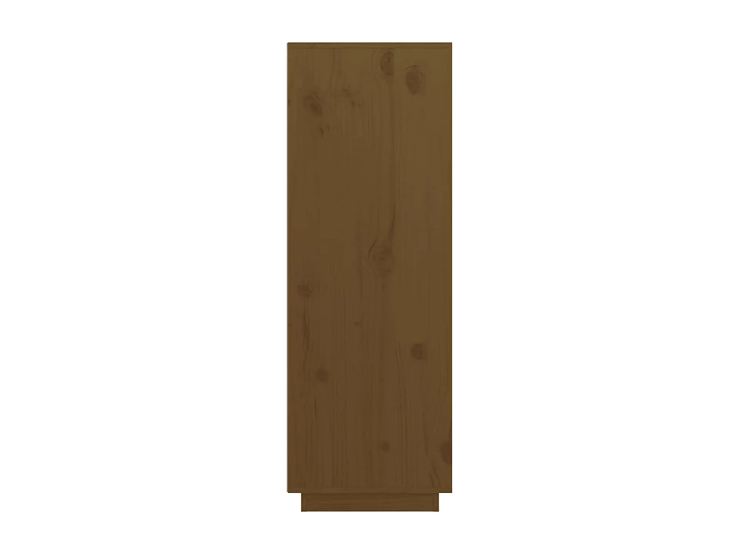 Buffet haut Marron miel 89x40x116,5 cm Bois massif de pin