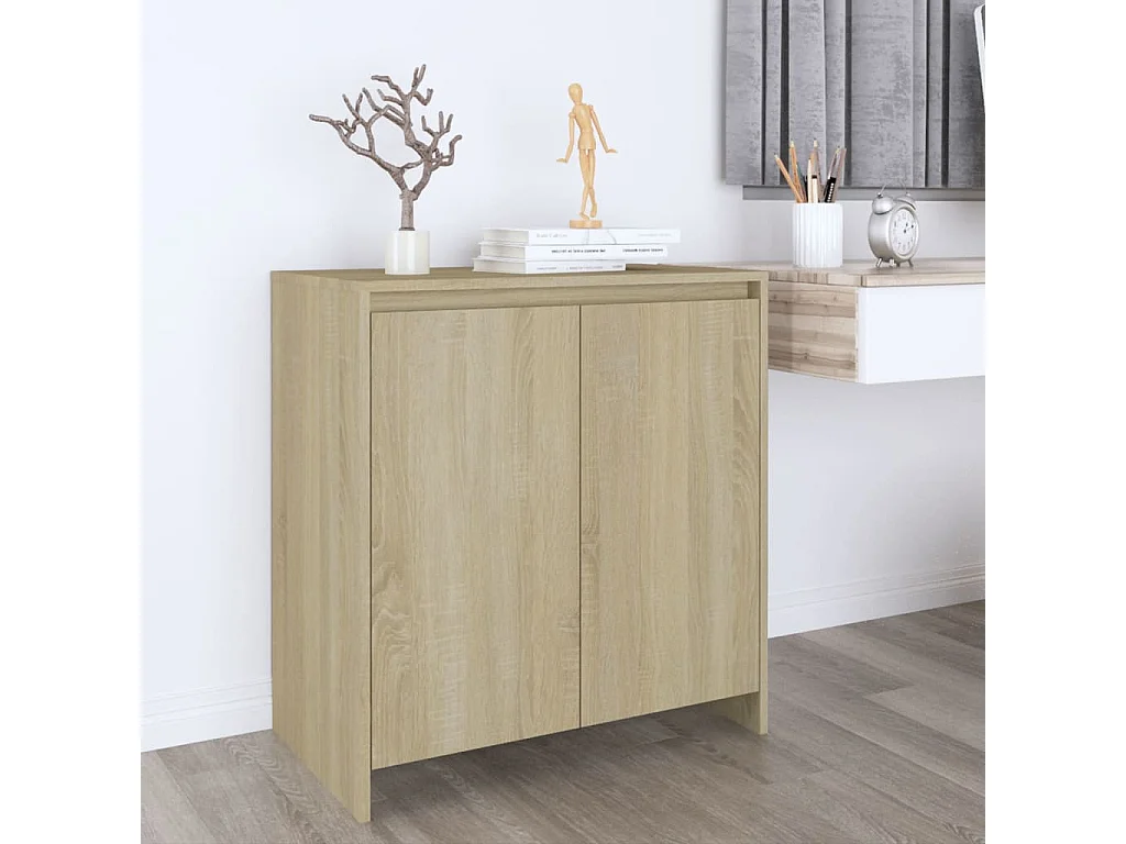 Sideboard Sonoma-Eiche 70x41x75 cm Holzwerkstoff