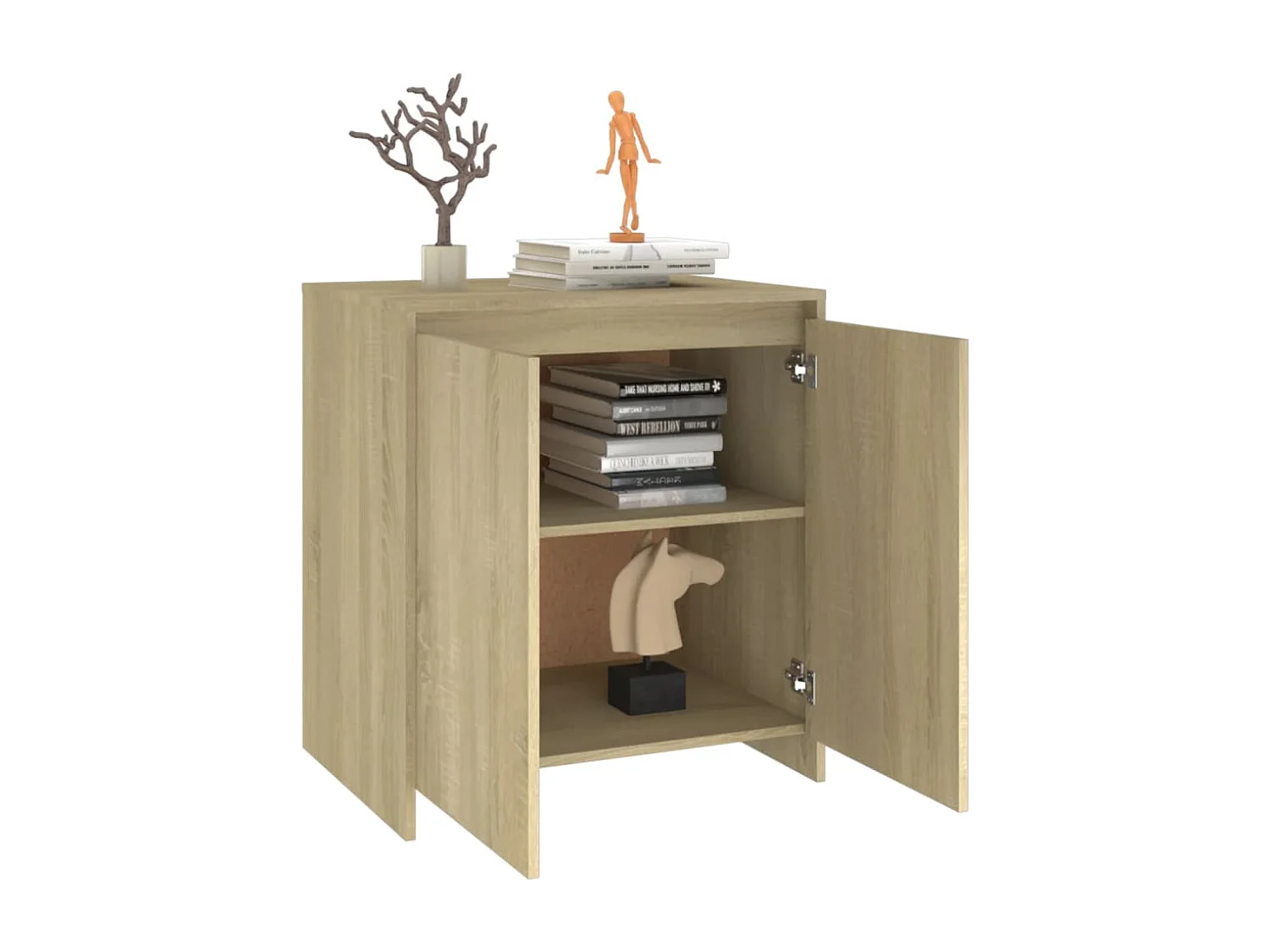Sideboard Sonoma-Eiche 70x41x75 cm Holzwerkstoff