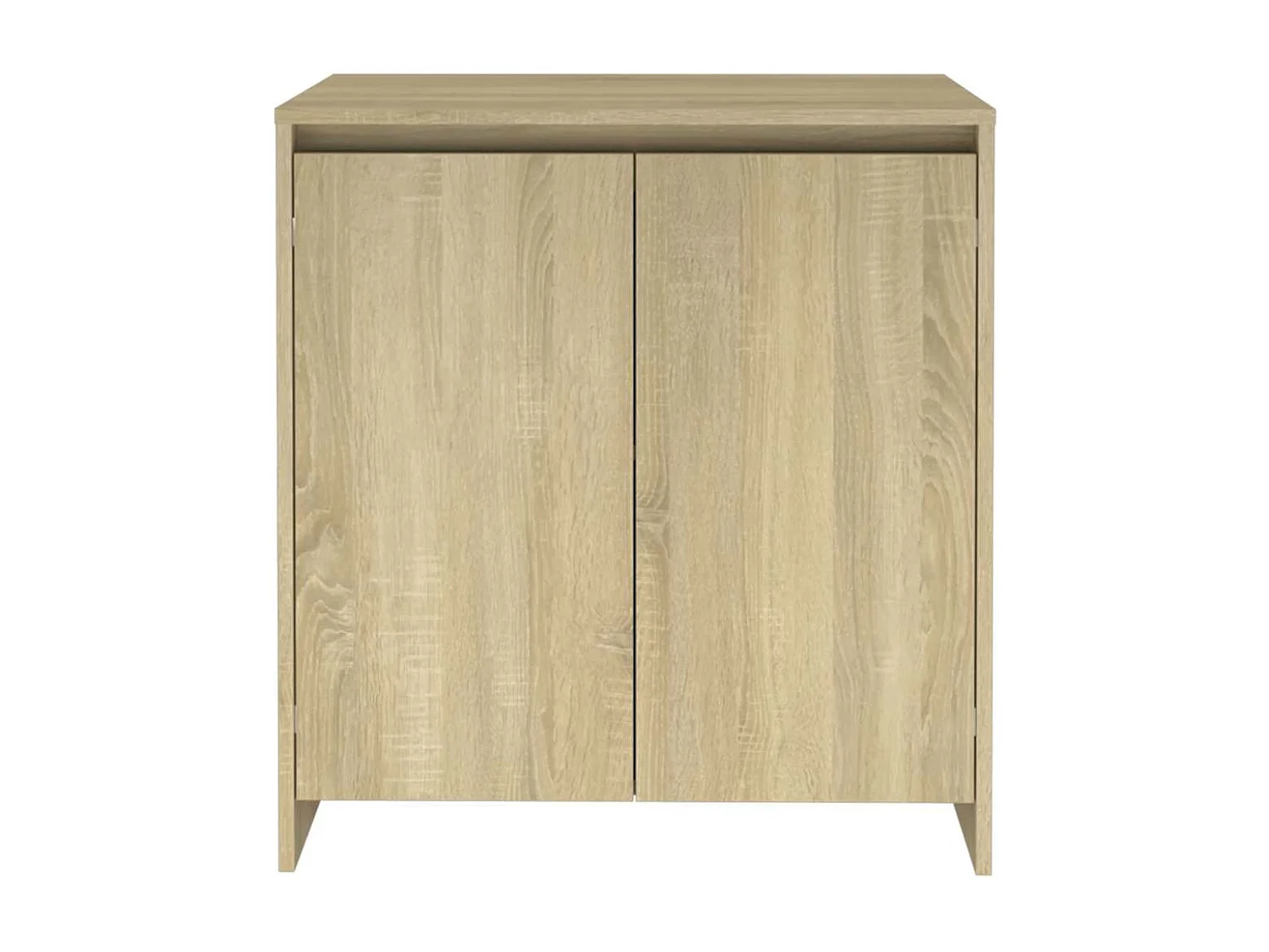 Dressoir 70x41x75 cm bewerkt hout sonoma eikenkleurig