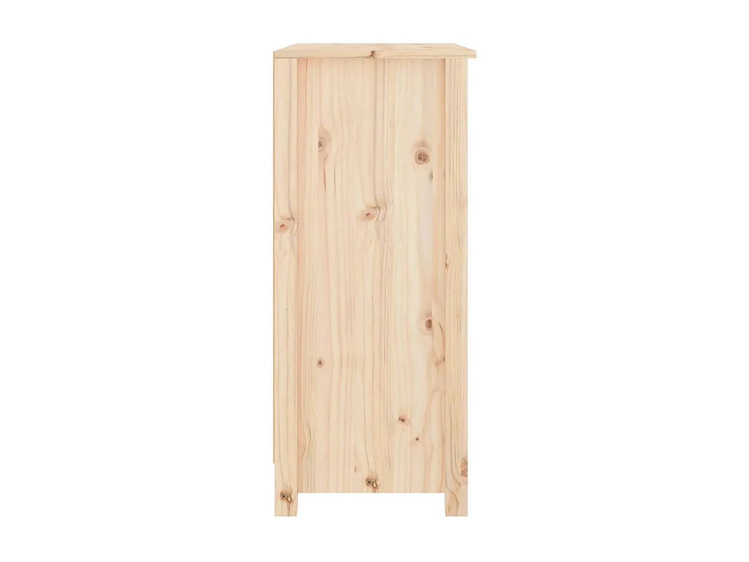 Dressoir 70x35x80 cm massief grenenhout