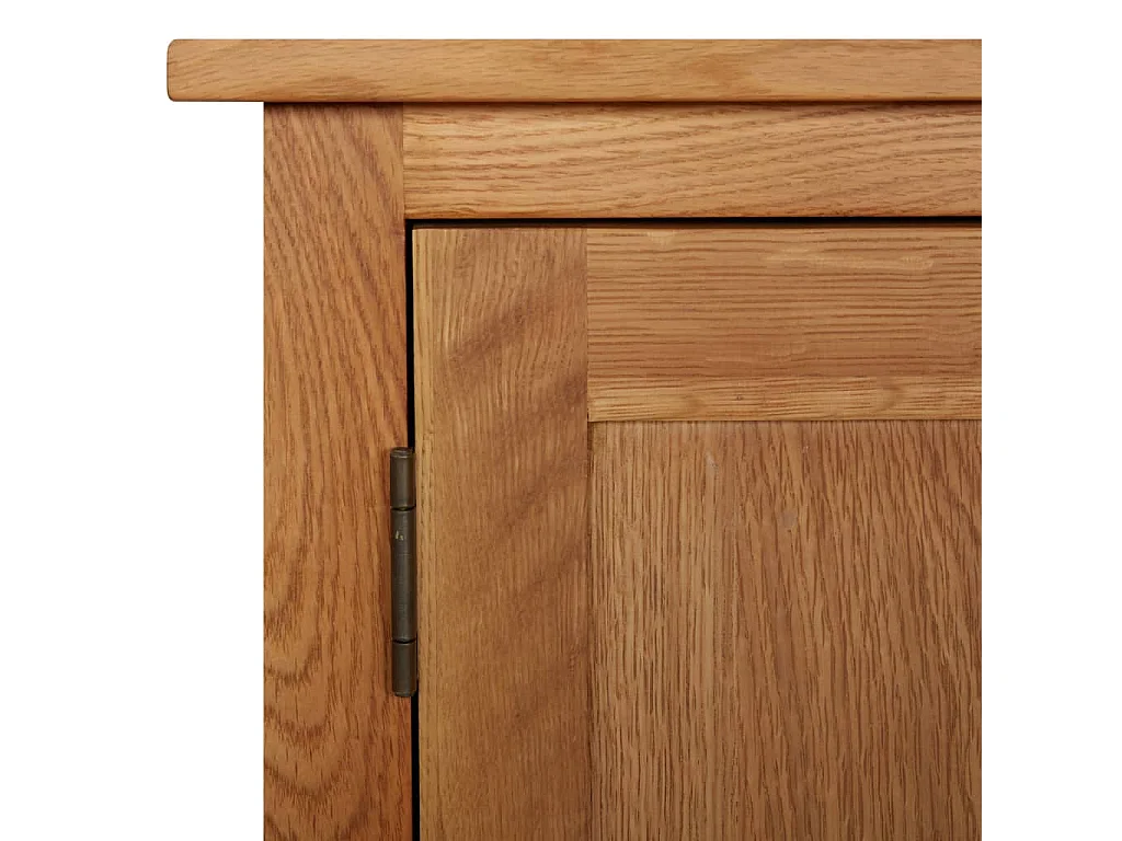 Kast 70x35x75 cm massief eikenhout