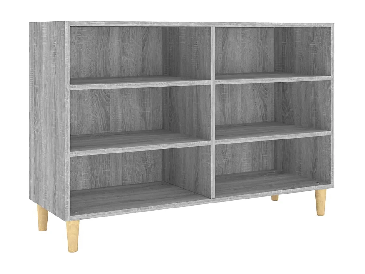Buffet sonoma gris 103,5x35x70 cm bois d'ingénierie