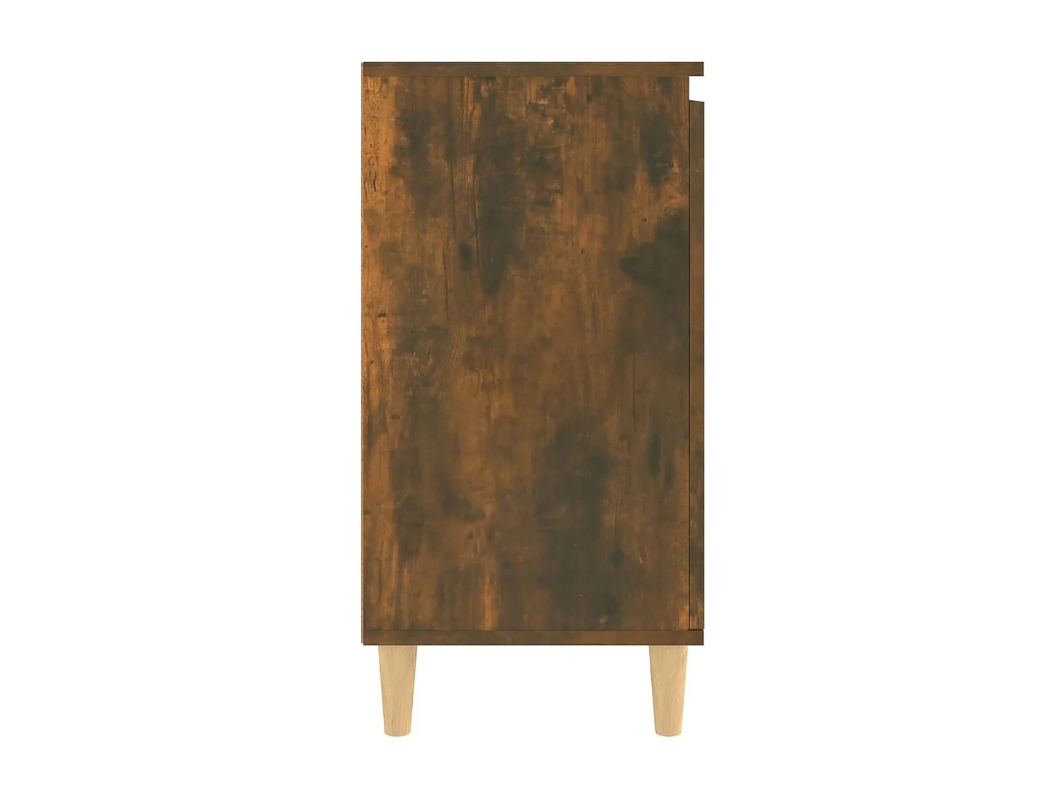 Dressoir 60x35x70 cm bewerkt hout gerookt eikenkleurig