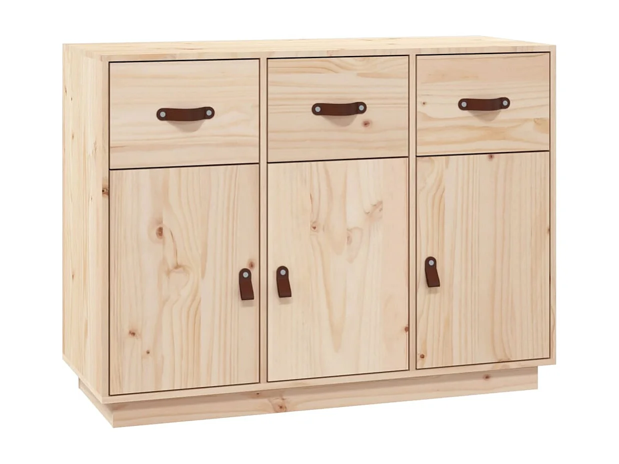 Buffet 100x40x75 cm Bois massif de pin