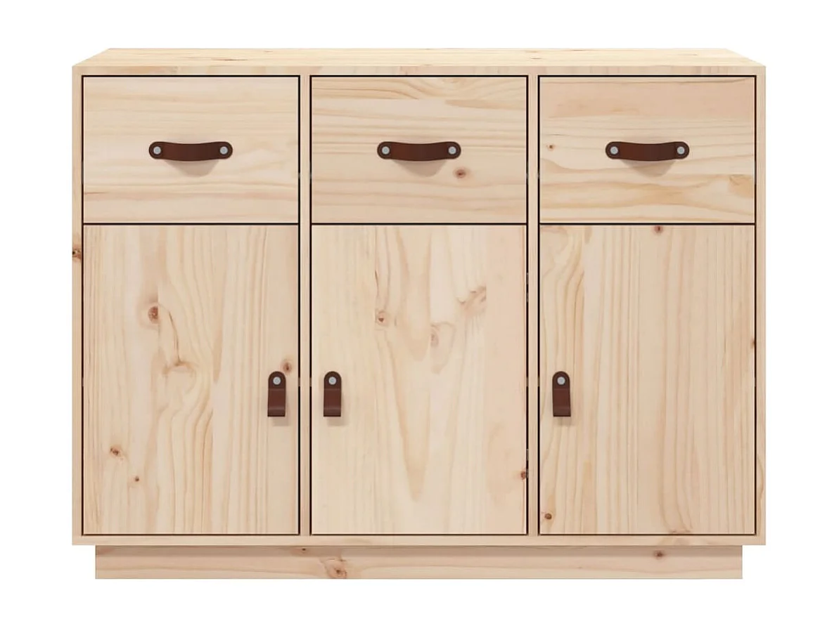 Buffet 100x40x75 cm Bois massif de pin