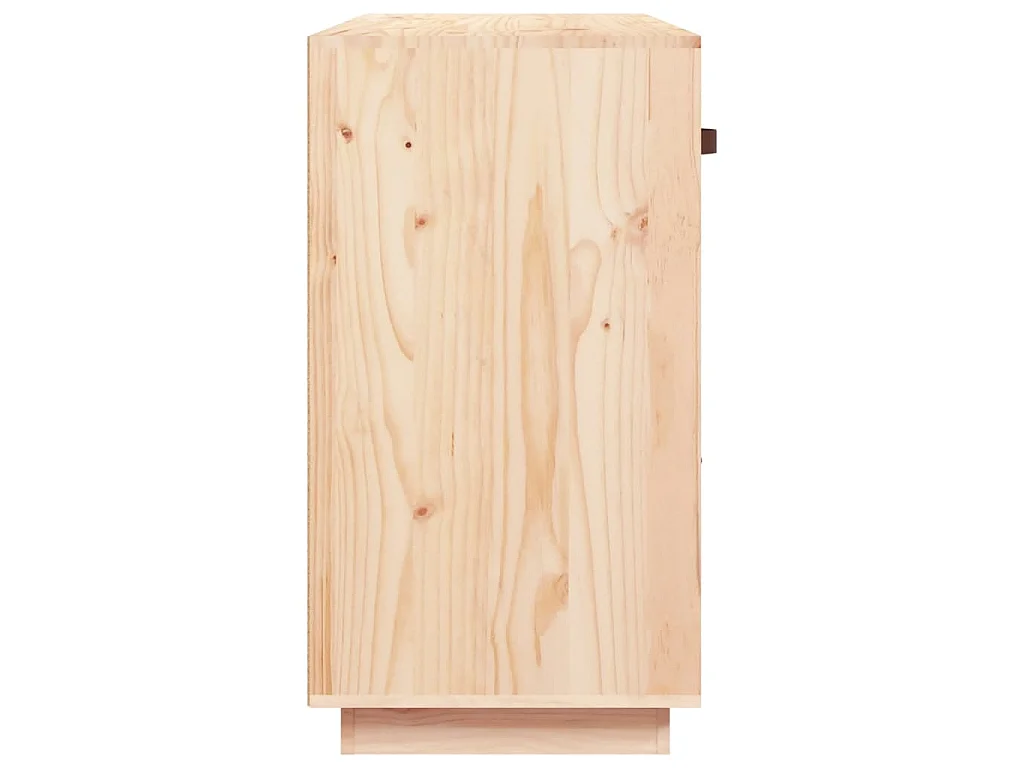 Credenza 100x40x75 cm in Legno Massello di Pino