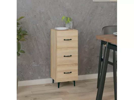 Kauf Unique Sideboard Sonoma-Eiche 34,5x34x90 cm Holzwerkstoff