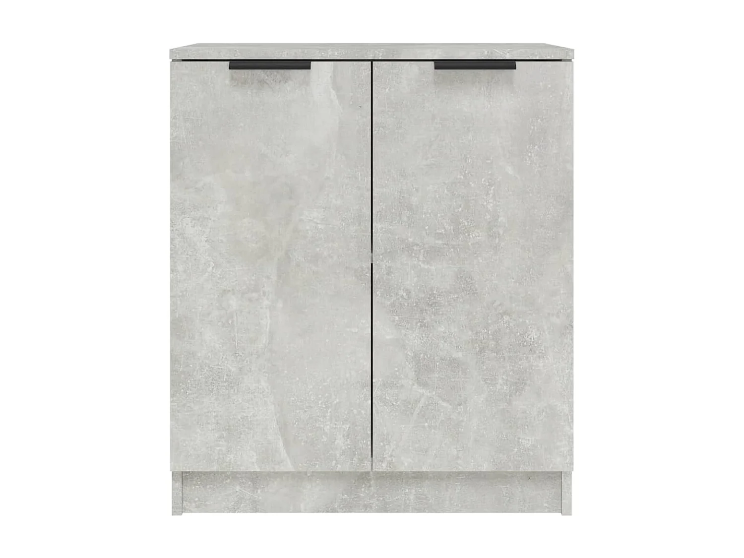 Buffets 2 pcs Gris béton 60x30x70 cm Bois d'ingénierie